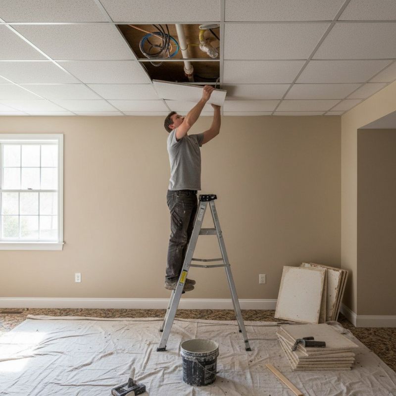 Ceiling Tile Repair