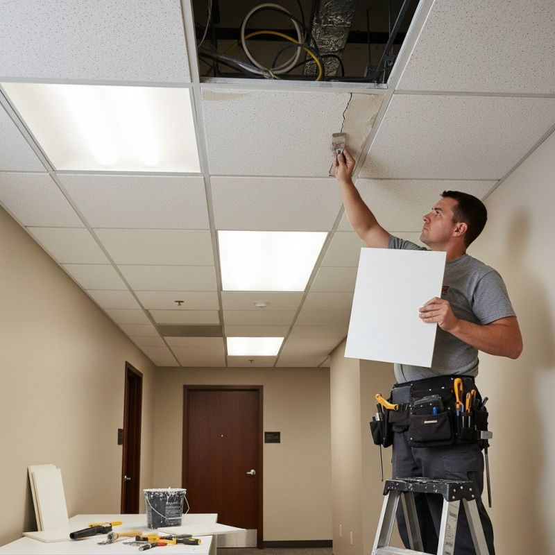 Ceiling Tile Repair