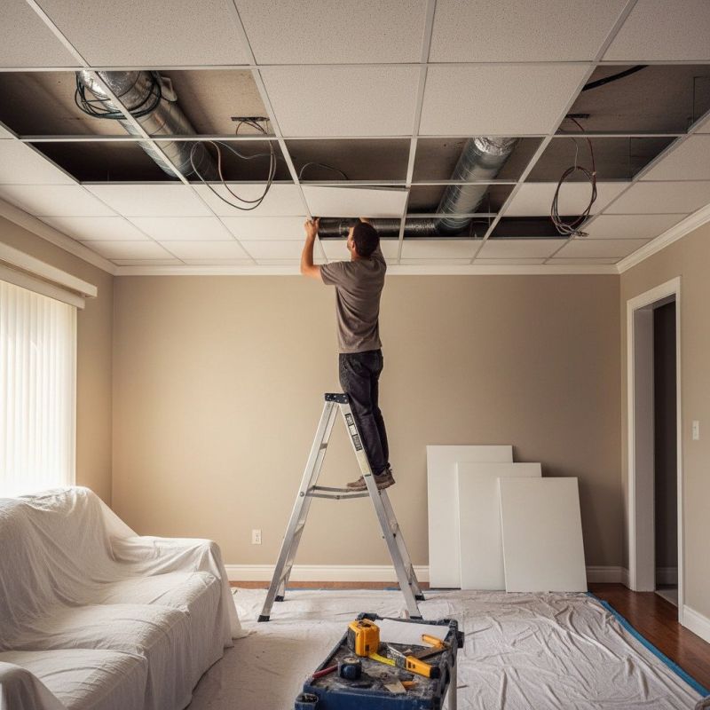 Ceiling Tile Repair