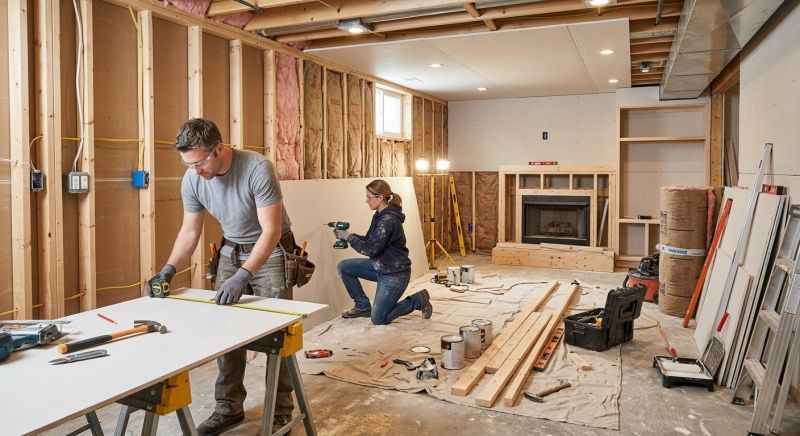 Rec Room Renovation in Littleton, CO