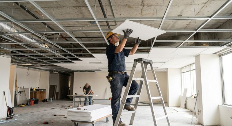 T Bar Ceiling Installation in Boulder, CO